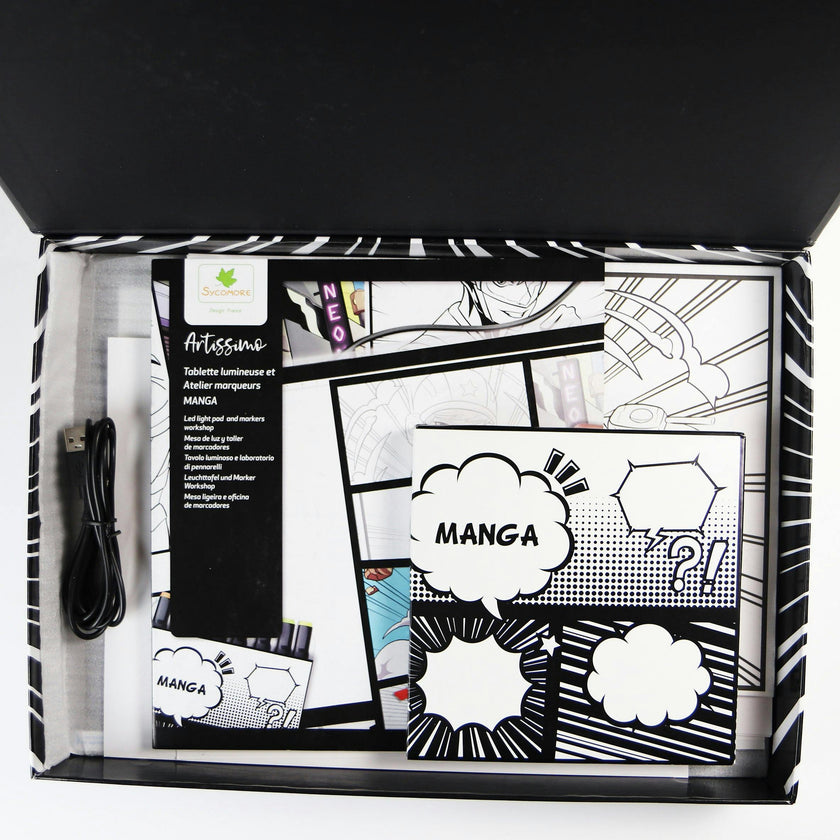 Manga - + Led Light Pad And Markers Workshop - 10y+