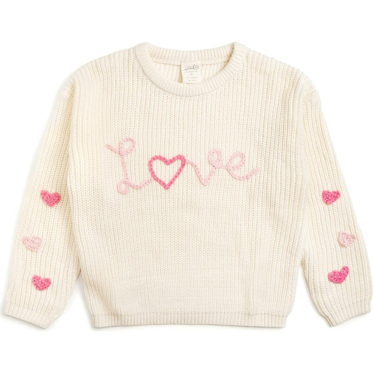 Ditsy Love Knit Sweater