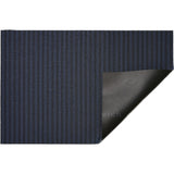 Breton Stripe Shag Floor Mat, Blue