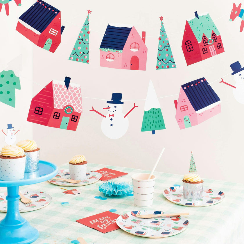 Snow Day Build Your Own Snow Globe Sticker Set