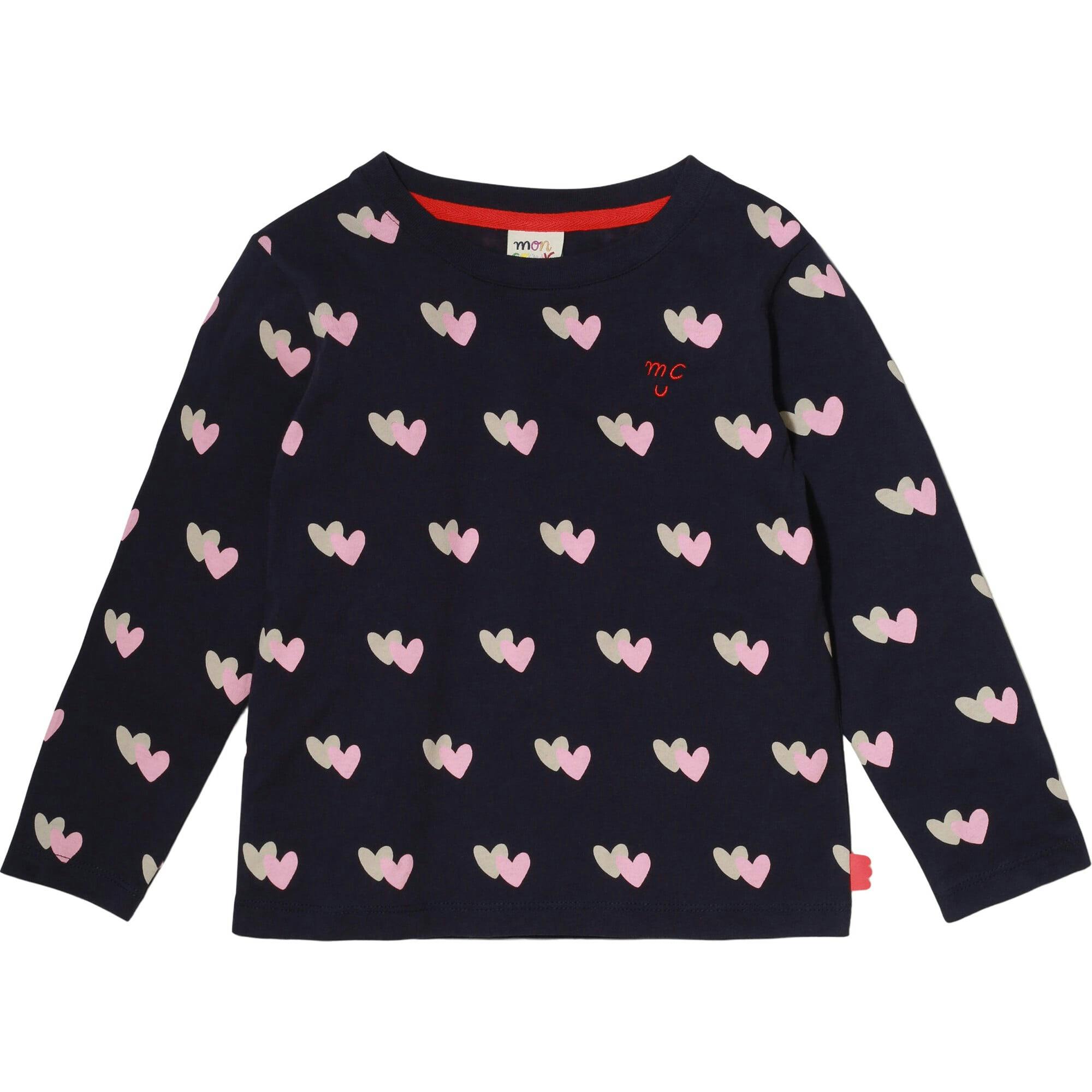 Recycled Cotton Hearts Kid T-Shirt