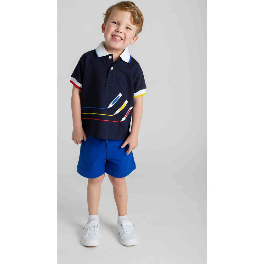 Royal French Terry Pull-On Short