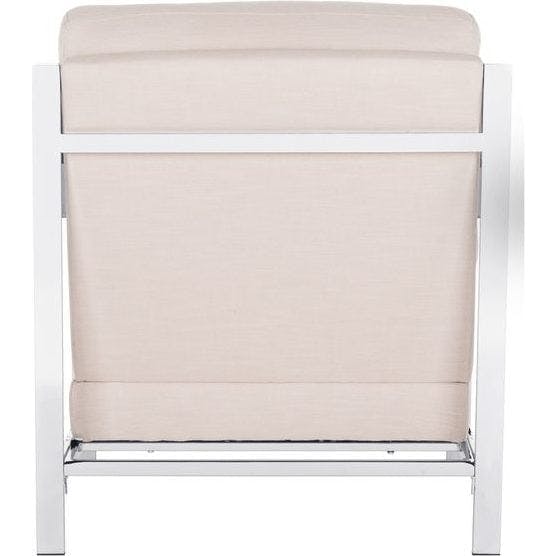 Walden Tufted Linen Accent Chair