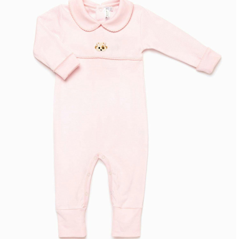 Spotted Girl Pima Playsuit