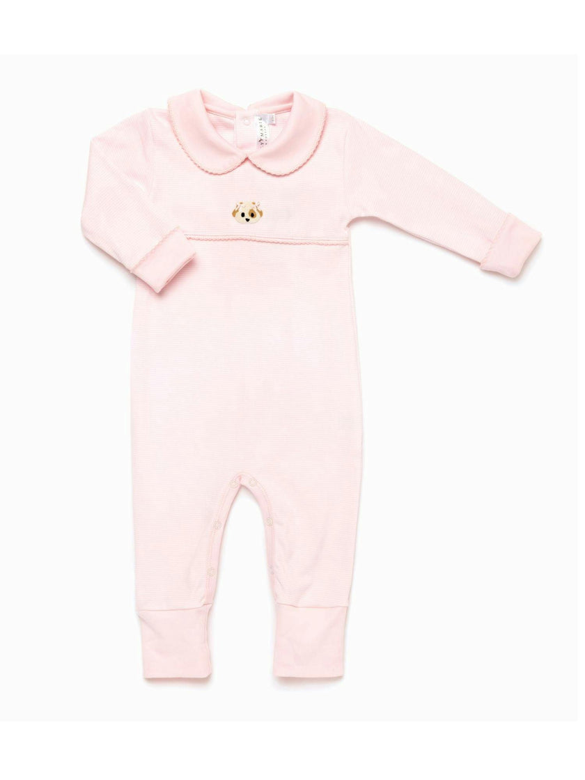 Spotted Girl Pima Playsuit