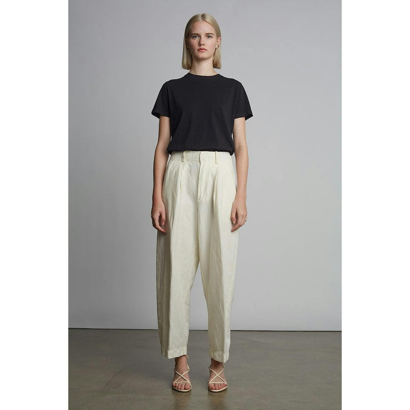 LARA CREW T-SHIRT | WHITE