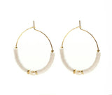 Windansea Hoops ~ Salty Shells