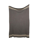 Reversible Stripe Blanket Travel Set