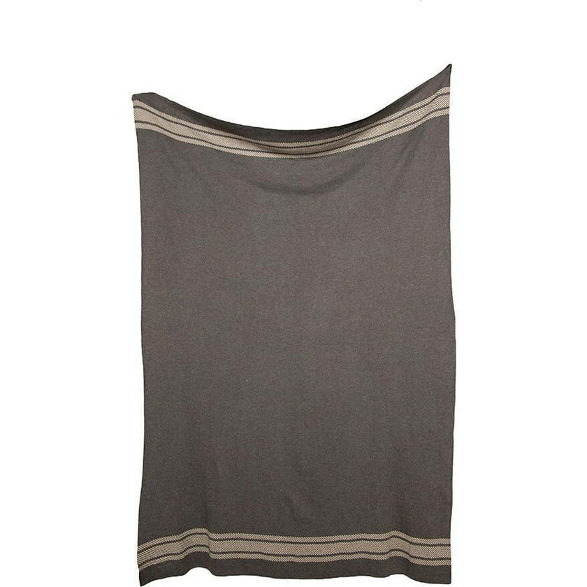 Reversible Stripe Blanket Travel Set
