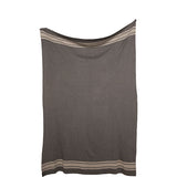 Reversible Stripe Blanket Travel Set