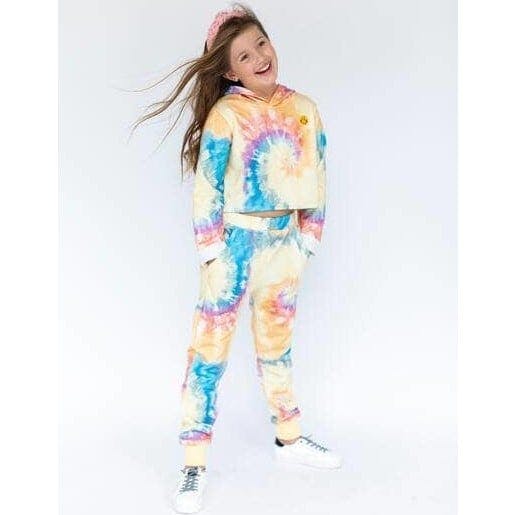 Be Happy Tie Dye Jogger Set