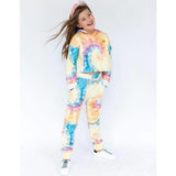 Be Happy Tie Dye Jogger Set