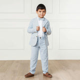 Organic Seersucker Suit Pant