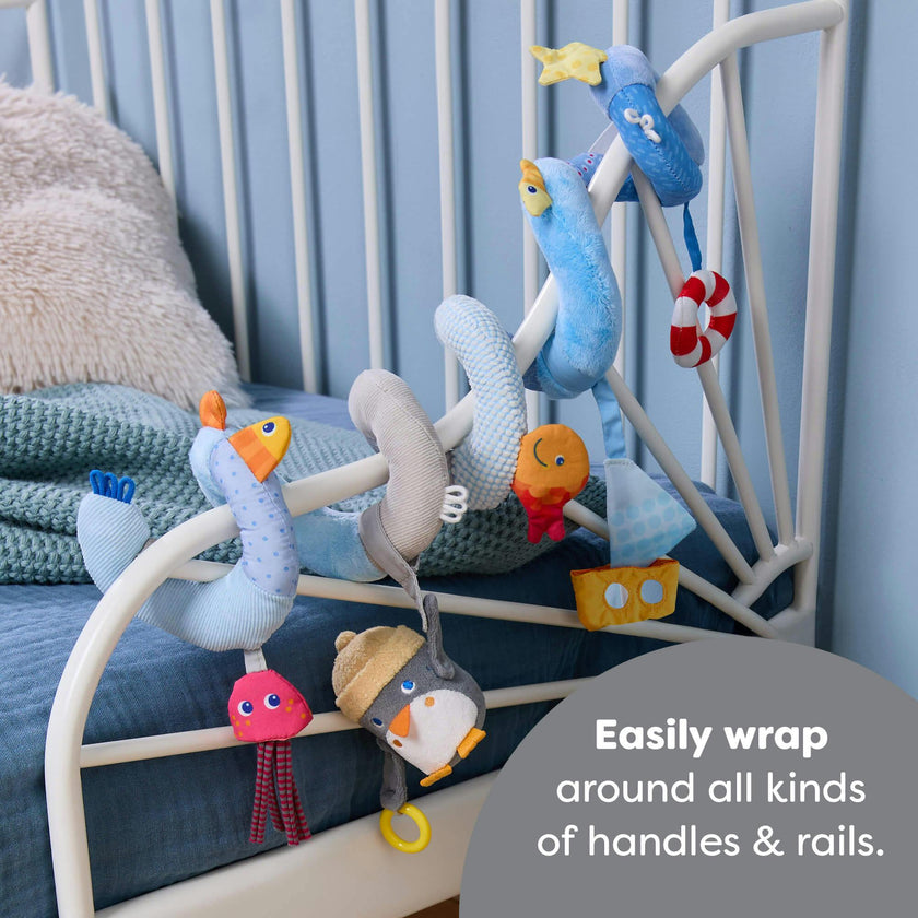 Penguin Activity Spiral Stroller and Car Seat Toy