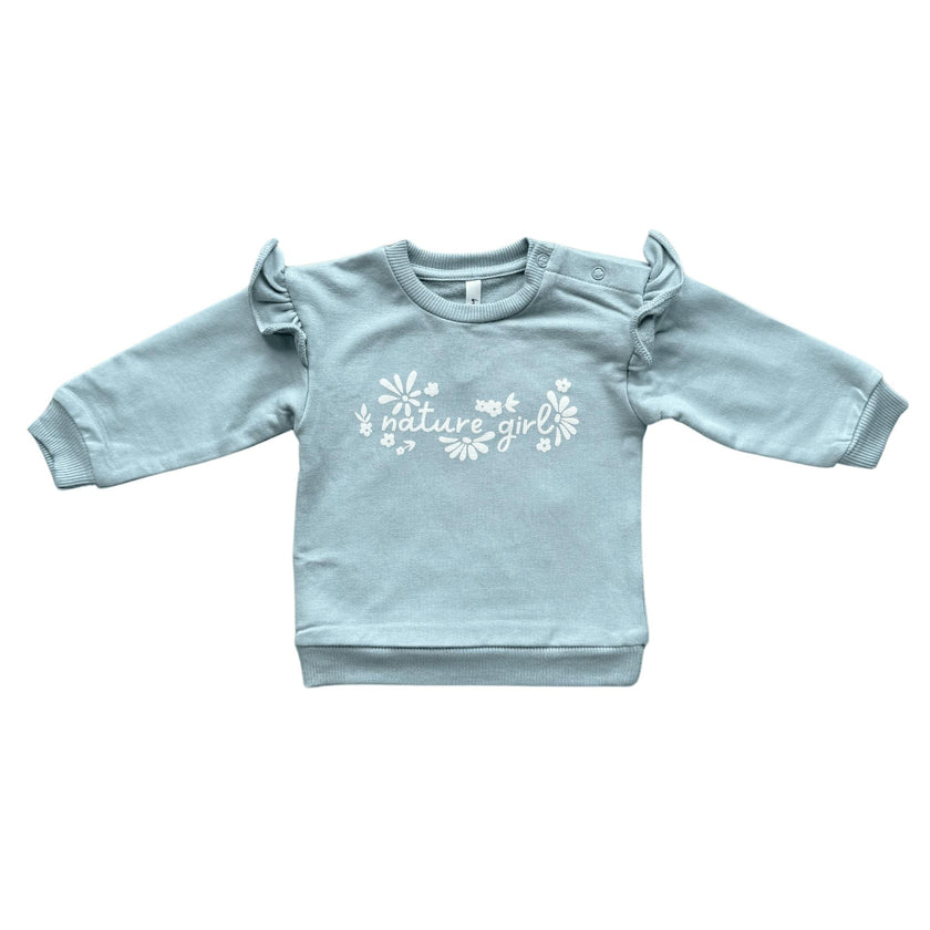 Ruffle Sweatshirt Ballerina