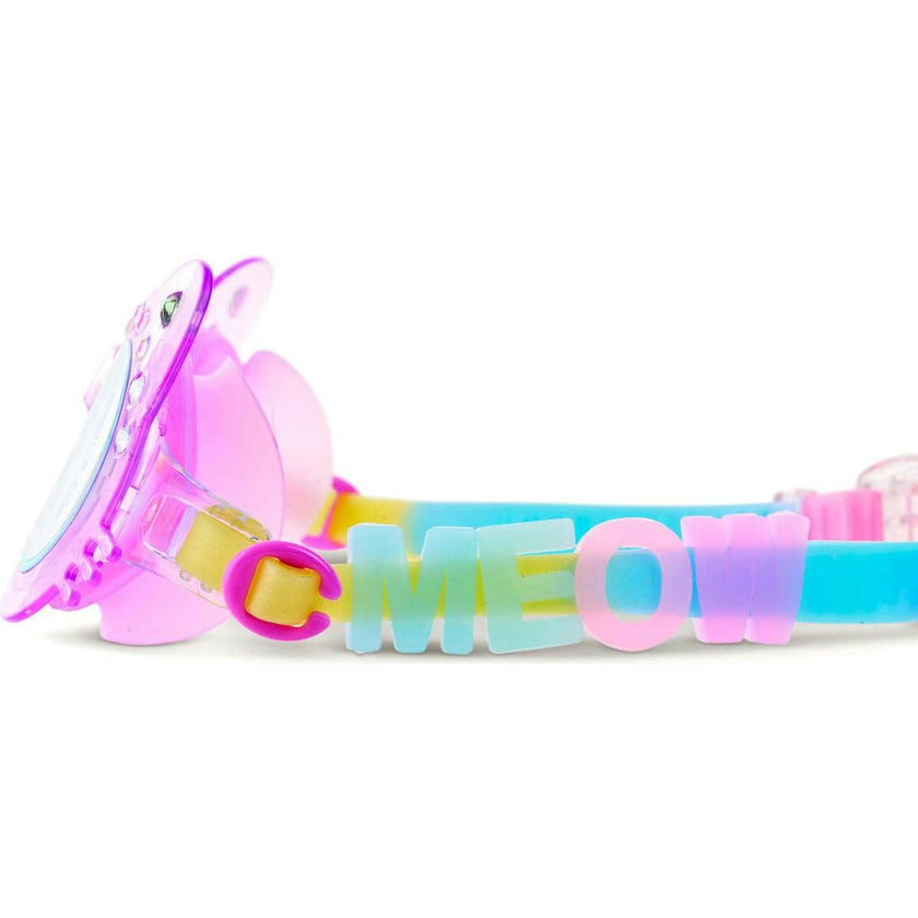 Frosted Feline Kids’ Swim Goggles