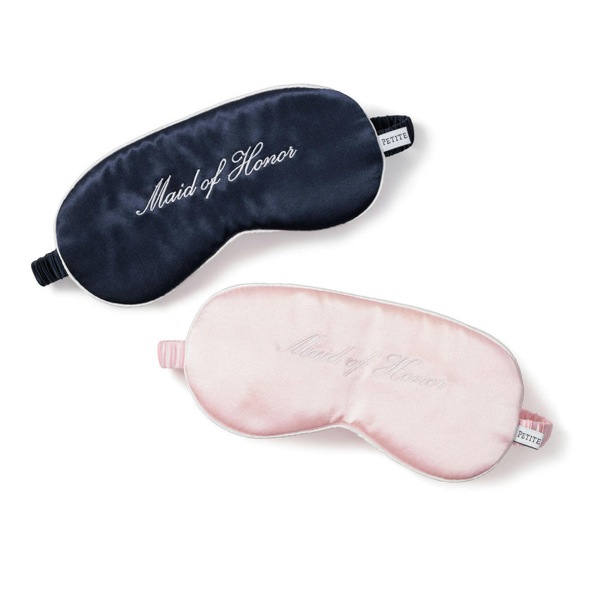 Women's Silk 'Maid of Honor' Sleep Mask