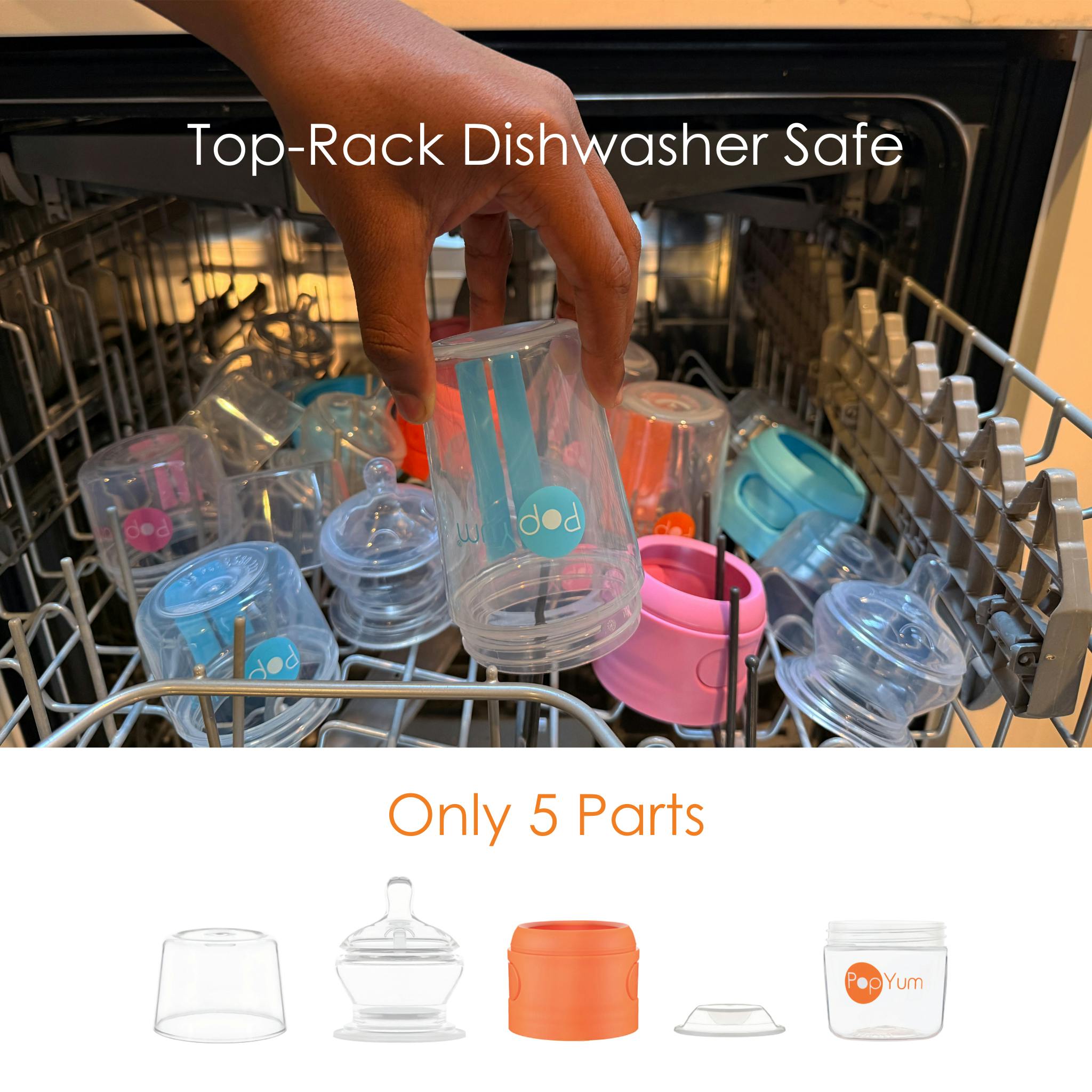 5 oz. Anti-Colic Formula Making Baby Bottle