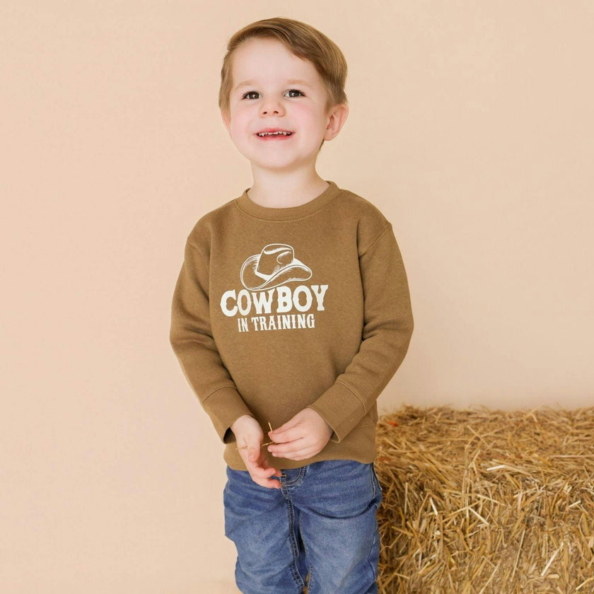 Cowboy In Training Western Sweatshirt