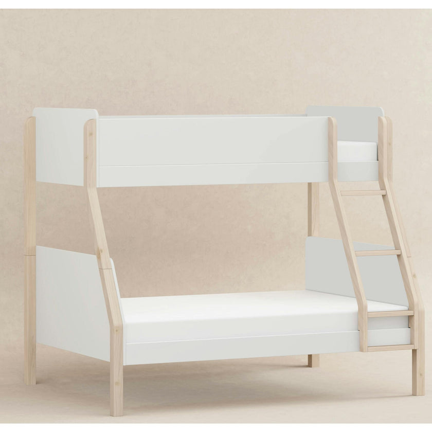 TipToe Twin-Over-Full Bunk Bed In White And