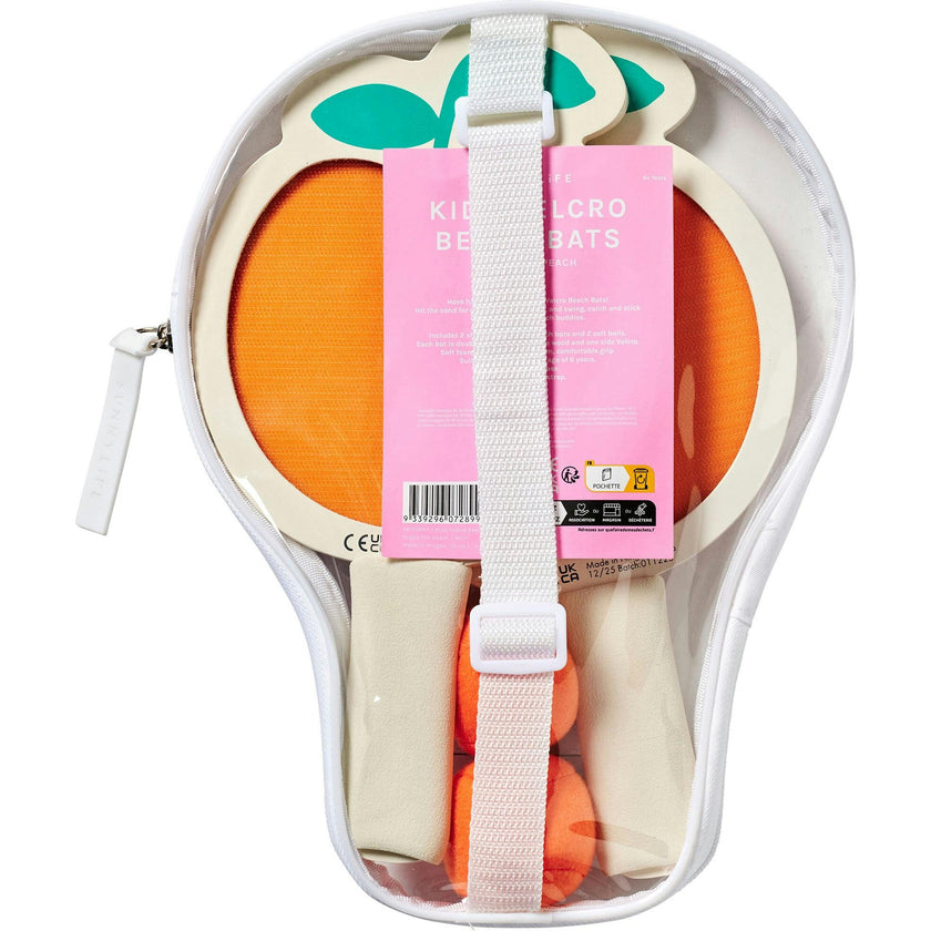 Kids Velcro Beach Bats: Poppy The