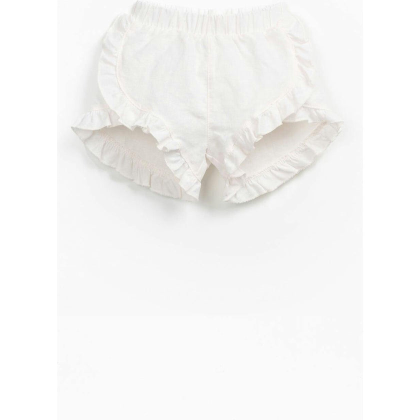 Ruffle Woven Shorts