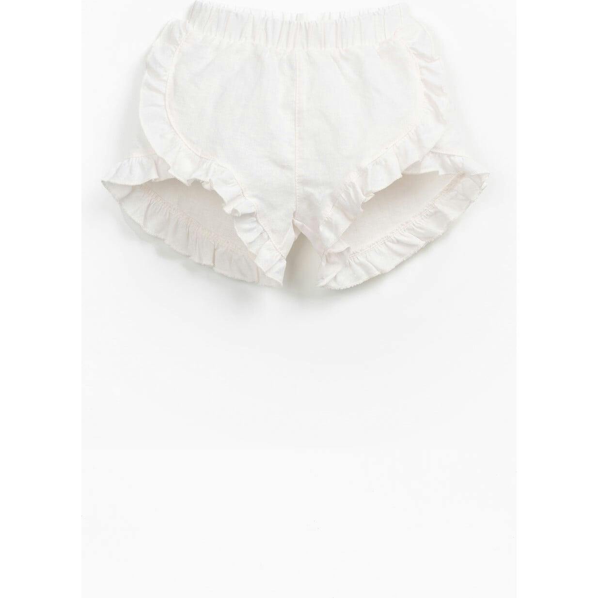 Ruffle Woven Shorts