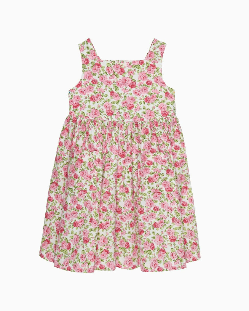 Adelina Summer Dress in Pink Petite Rose