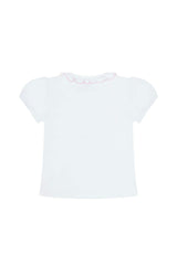 Ruffle Short Sleeve Tee