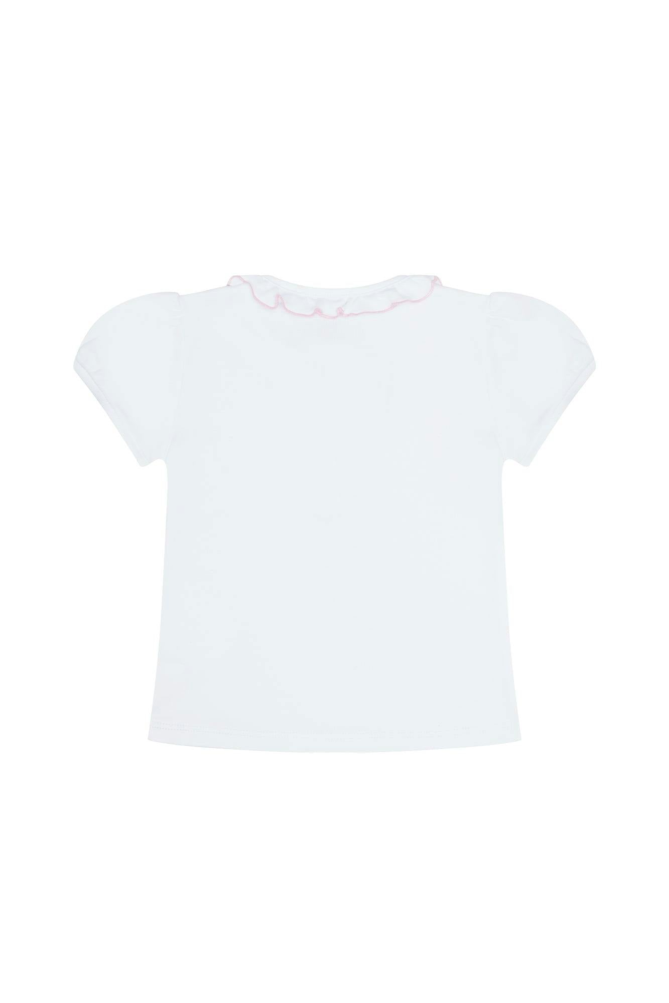Ruffle Short Sleeve Tee