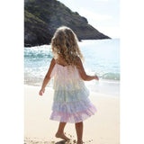Rainbow Sequin Tiered Dress