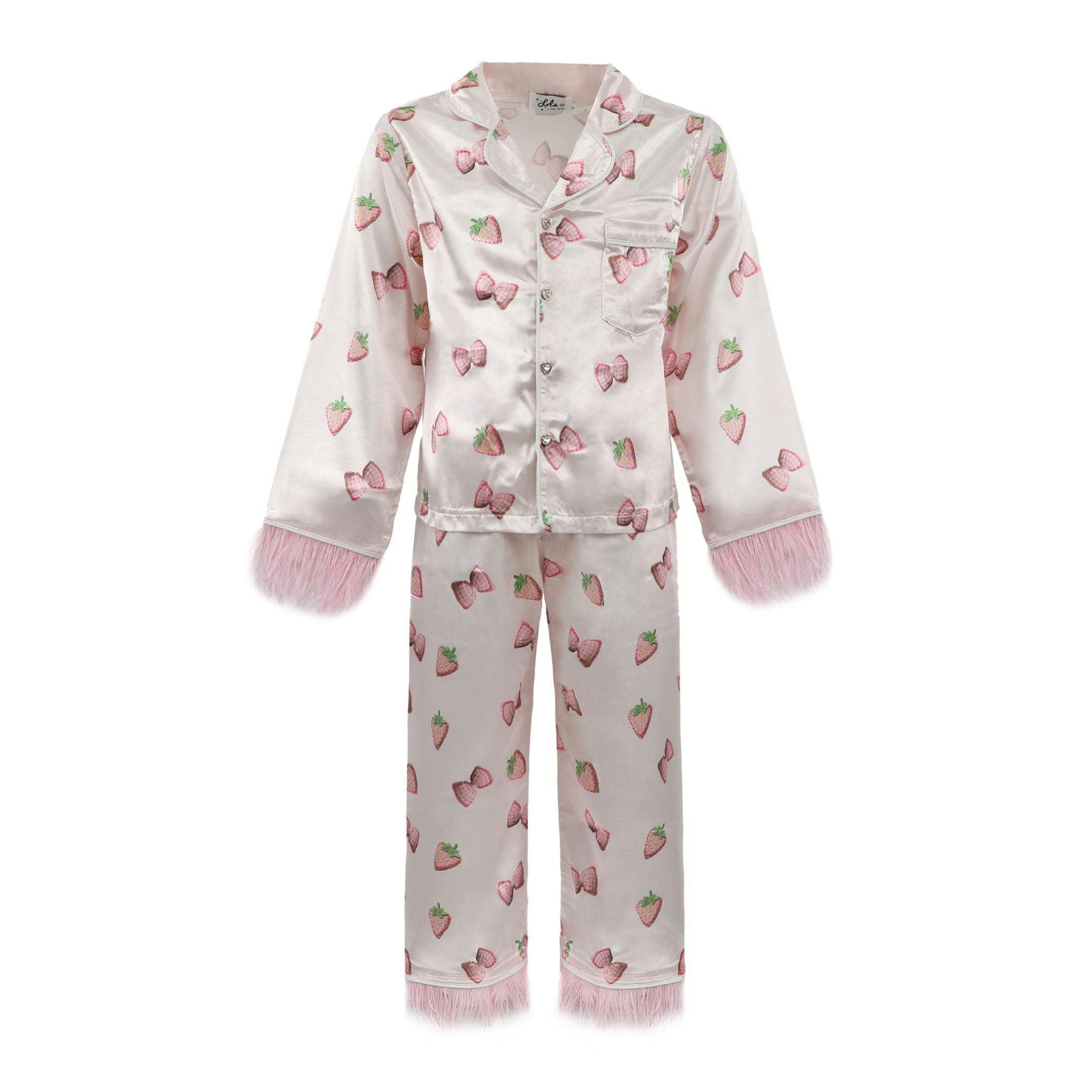 Strawberry Dream Silky Set – Teen/Women