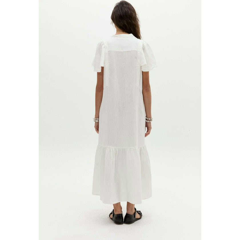 Willow Linen Dress - Off White
