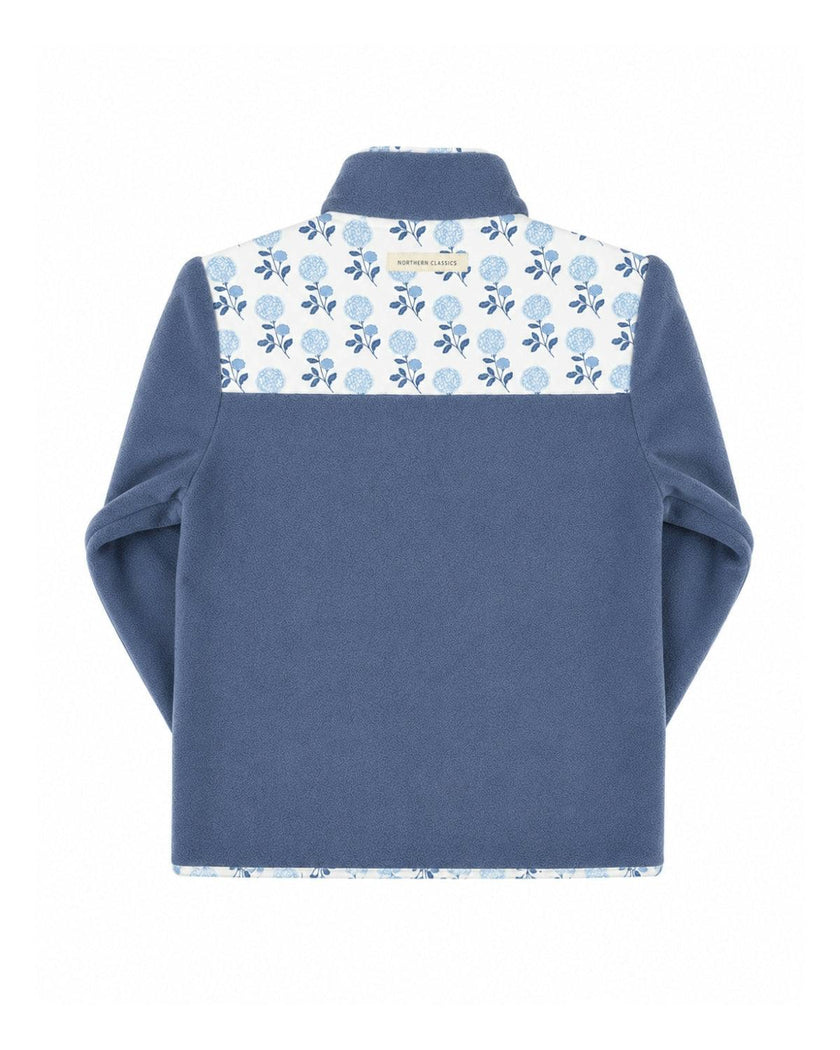 Kids Hydrangea Fleece Jacket