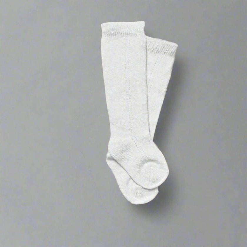LLB Eyelet Knee High Socks (2 pairs in each order)