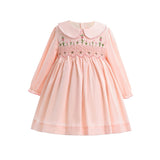 Pink Blossom Smocked Dress
