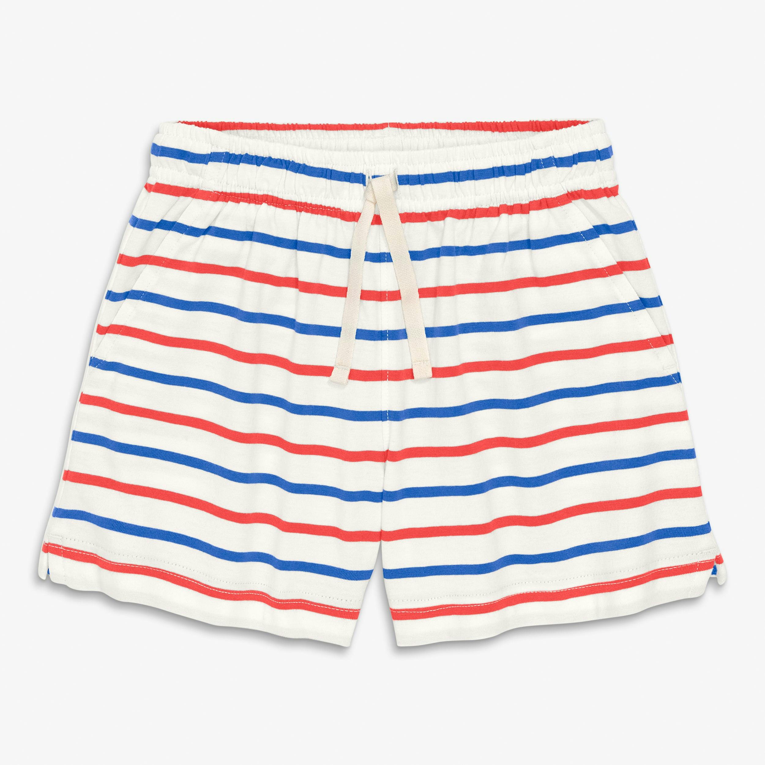 Clearance kids park short in stripe