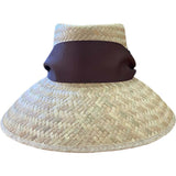 Women's Amaryllis Wide & Short Brim Grosgrain Ribbon Sun Hat