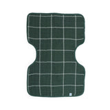Cotton Muslin Burp Cloth - Evergreen Plaid