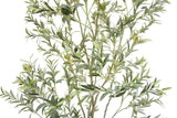 7' Artificial Wispy Olive Tree