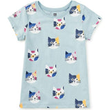 Printed Short Sleeve Top, Multi
