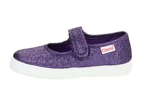 Cienta 56013.45 Purple Sparkle Mary Jane