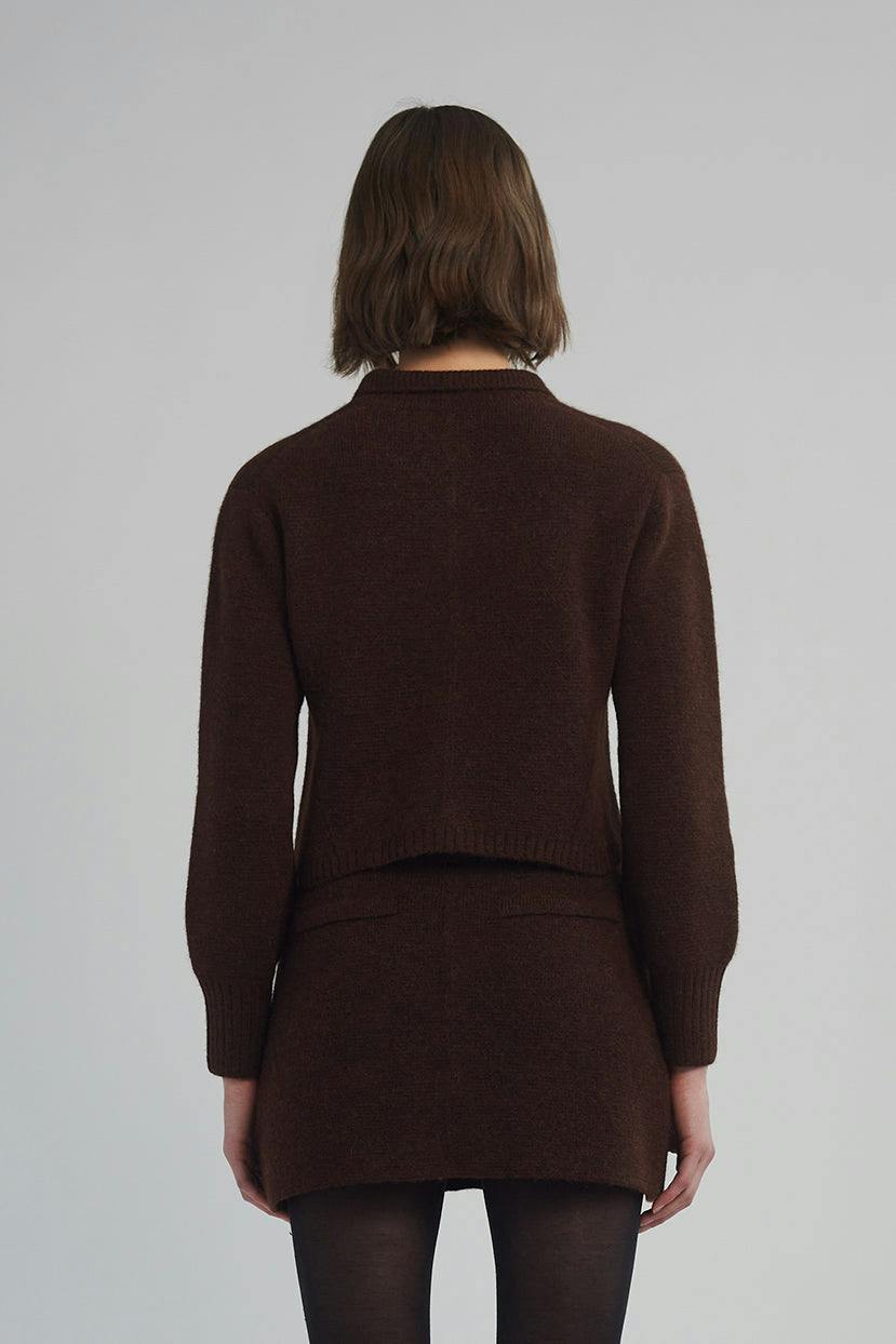 LYDIA MINI SKIRT | COCOA