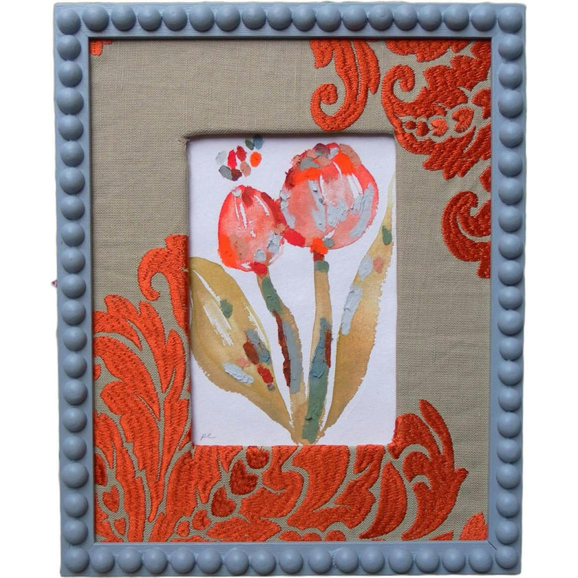 Slow Seeds No. 1 – Original Watercolor & Oil Pastel Painting