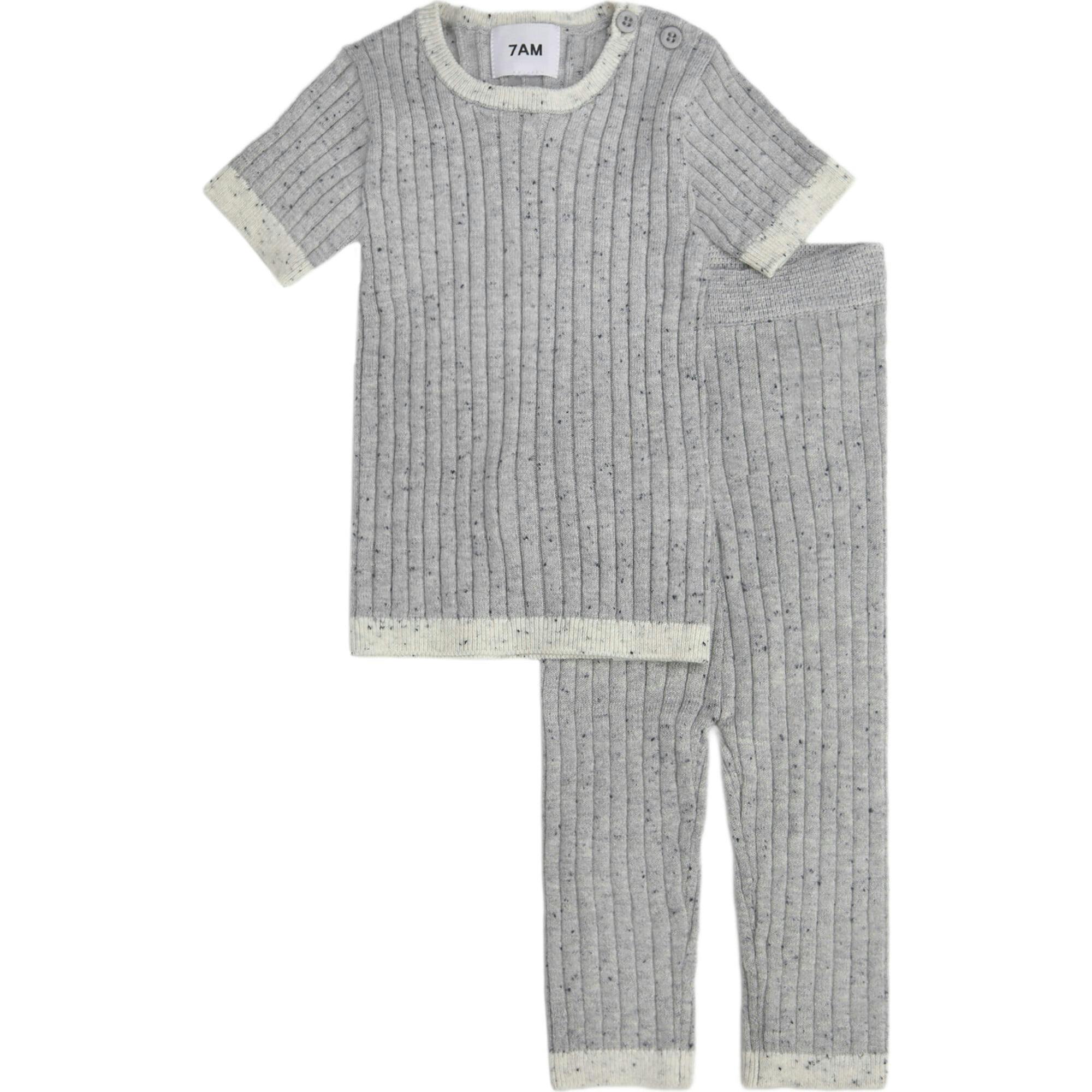 Ribbed Knit Retro Leggings