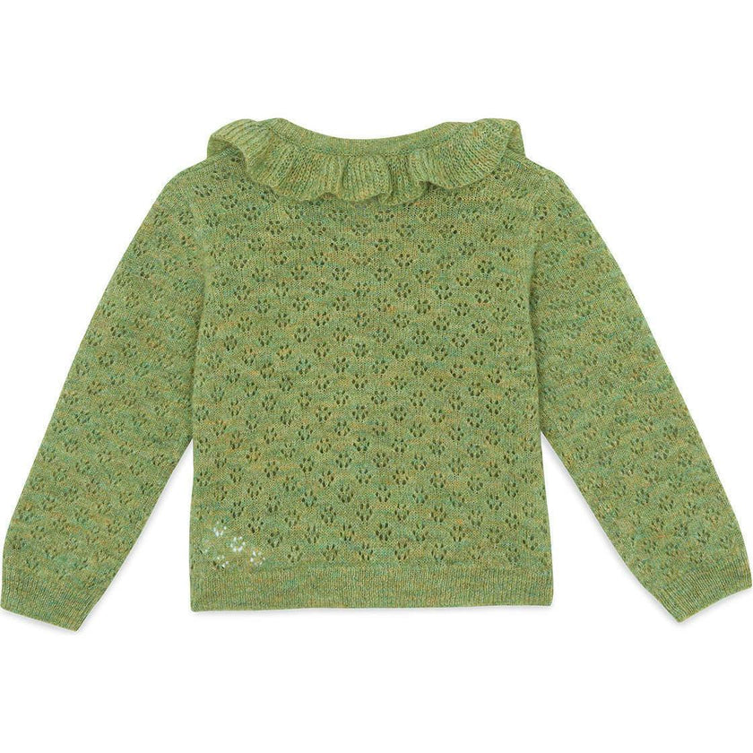 BONTON Corolle Cardigan - Vert Prairie