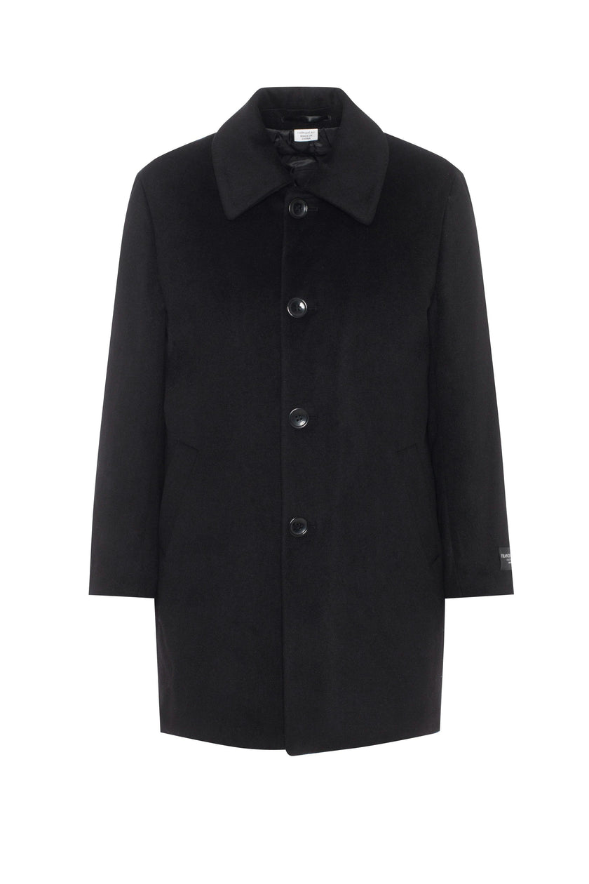 Long Wool Blend Coat