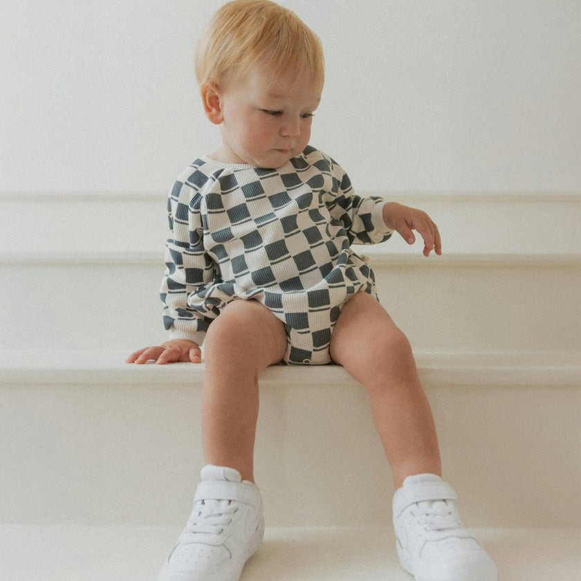 Organic Long Sleeve Bubble Romper