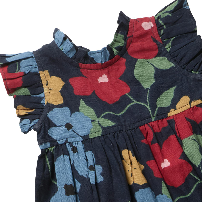 Baby Girls Jennifer Jumper - Navy Hibiscus Floral