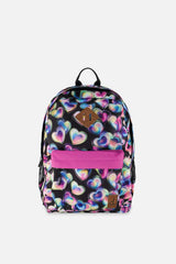 Little Girl Hearts Lightweight Spacious Backpack